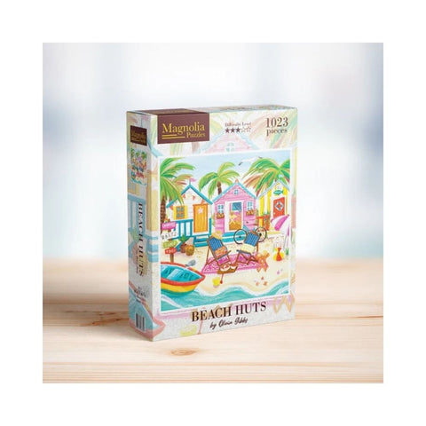 Beach Huts Olivia Gibbs Special Edition 1023 pieces