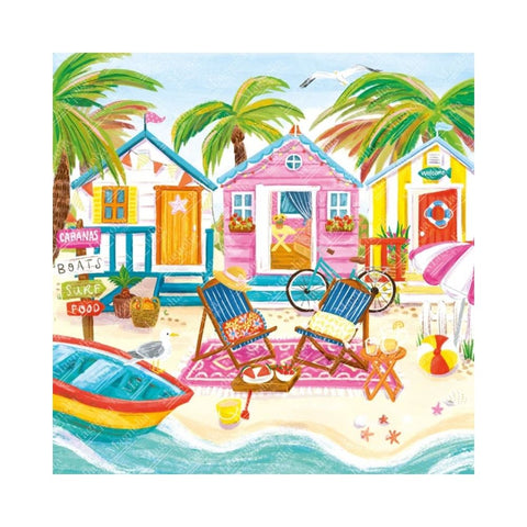 Beach Huts Olivia Gibbs Special Edition 1023 pieces