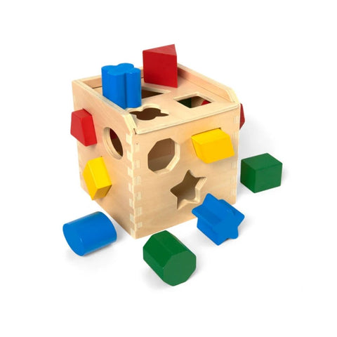 Melissa & Doug Shaped Sorting Cube