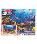 Melissa & Doug - Underwater Floor Puzzle 48 Pieces