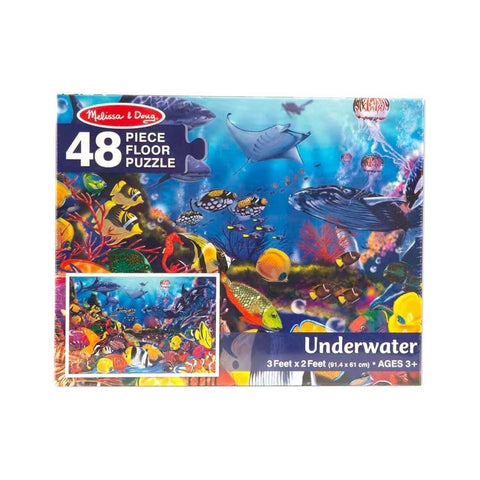Melissa & Doug - Underwater Floor Puzzle 48 Pieces
