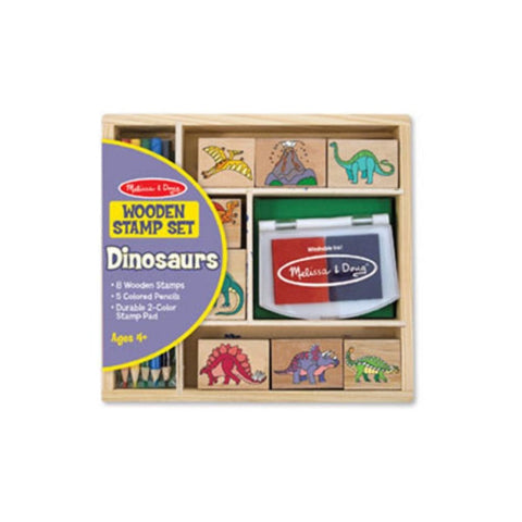  Dinosaur Stamp Set