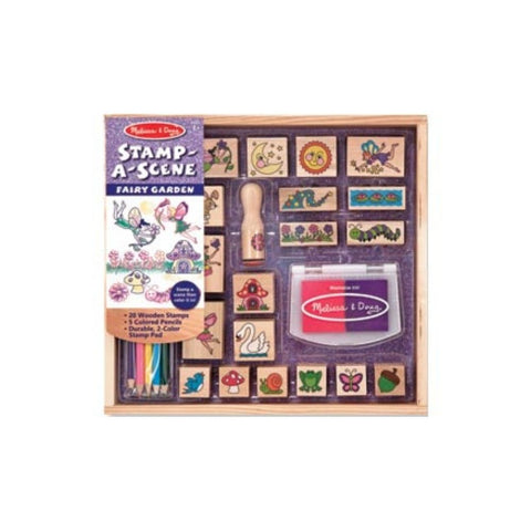 Melissa & Doug - Stamp A Scene - Fairy Garden