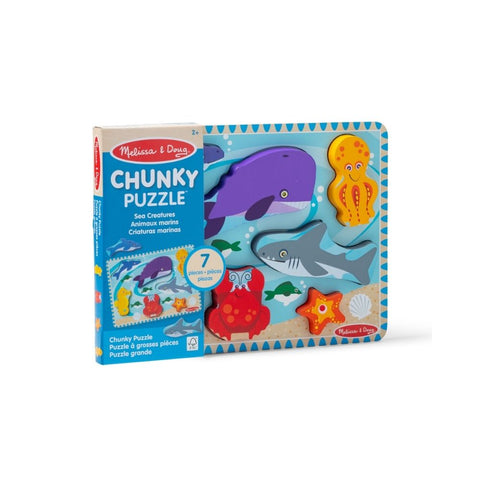 Melissa & Doug - Sea Life Chunky Puzzle