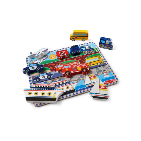 Melissa & Doug - Dinosaurs Chunky Puzzle 