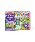 Melissa & Doug - Unicorn Chunky Puzzle