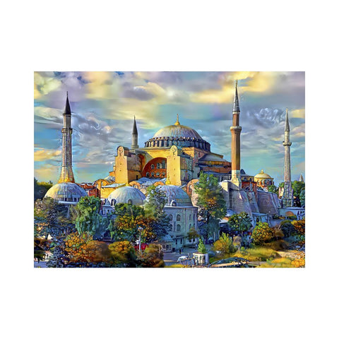 Bluebird Puzzle - Hagia Sophia, Istanbul, 