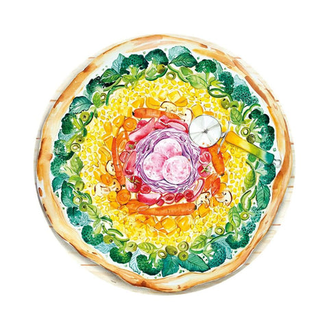 Circle of Colors - Pizza 500 pieces