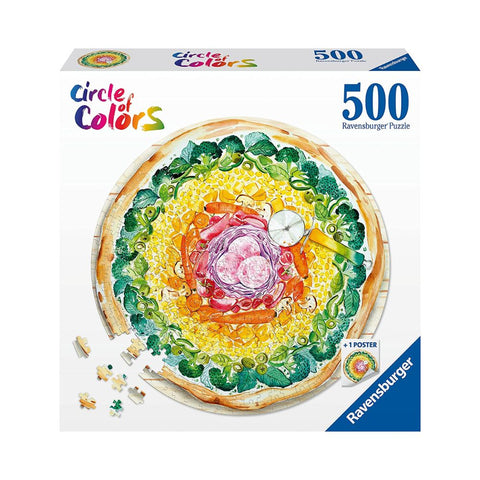 Circle of Colors - Pizza 500 pieces