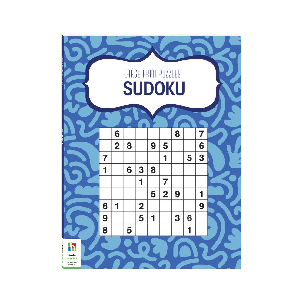 Large Print Puzzles Sudoku – booksrusandmore