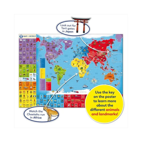 Orchard Toys - Map of the World 150 pieces