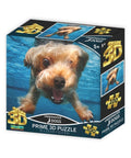 Under Water Dogs Brady - 100 Piece 3D Puzzle