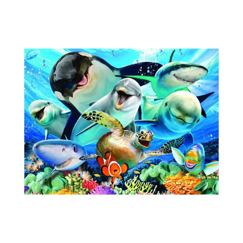 Underwater Selfie - 63 Piece 3D Puzzle