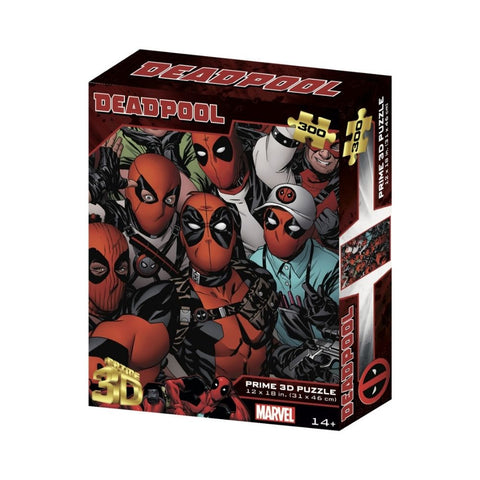 Marvel Deadpool - 300 Piece 3D Puzzle