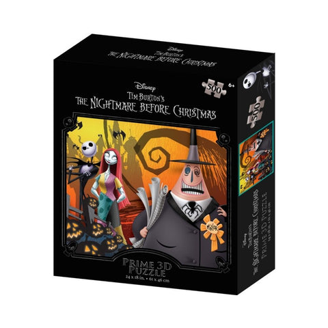 Nightmare Before Christmas - 500 Piece 3D Puzzle