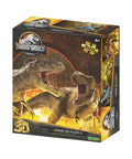 Jurassic World T.Rex vs Giganotosaurs - 500 Piece 3D Puzzle