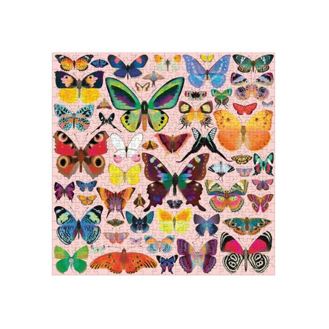 Mudpuppy 500 Pc Puzzle - Brilliant Butterflies