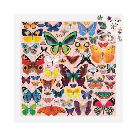 Mudpuppy 500 Pc Puzzle - Brilliant Butterflies
