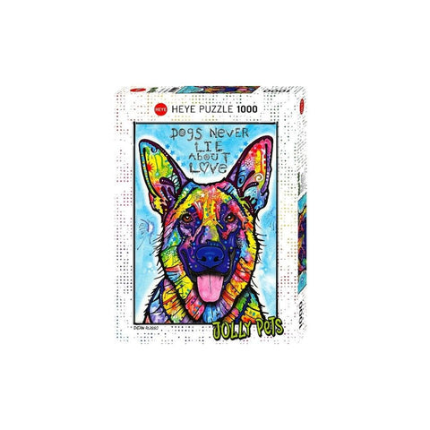 Heye - Jolly Pets, Dogs Never Lie 1000-pice puzzle