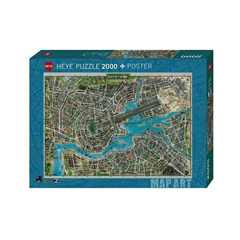 Heye - City of Pop 2000-piece puzzle
