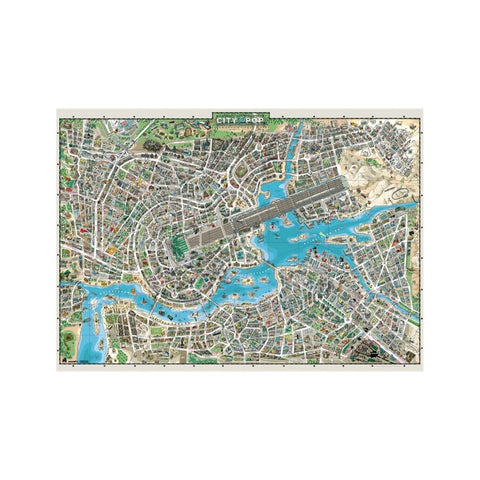 Heye - City of Pop 2000-piece puzzle