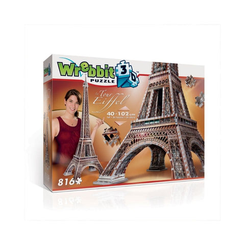 Wrebbit 3D Eiffel Tower 816 pieces