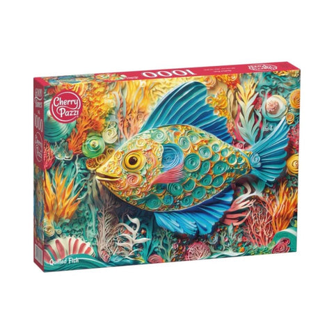 Cherry Pazzi - Quilled Fish 1000-piece puzzle