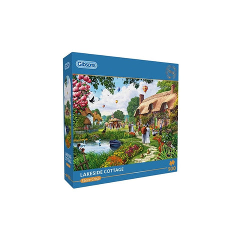 Gibsons - Lakeside Cottage 500-piece puzzle