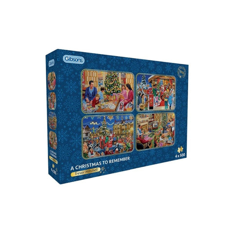 Gibsons - A Christmas to Remember 4x500 pieces
