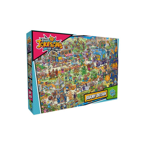 Gibsons - Jokesaws, Barmy Britain 1000-piece puzzle