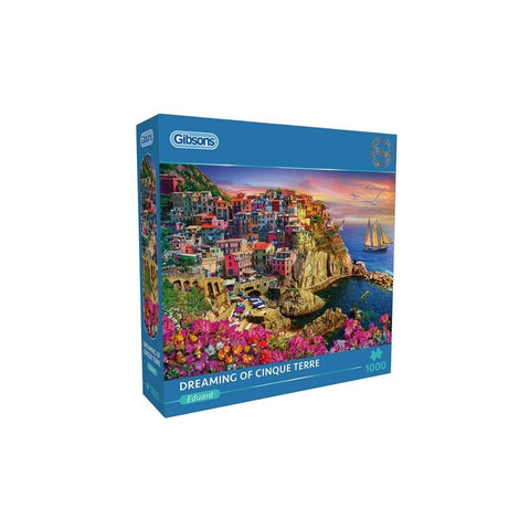 Gibsons - Dreaming of Cinque Terre 1000-piece puzzle