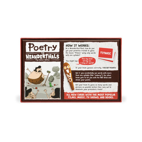  Poetry for Neanderthals Pop Culture Edition1