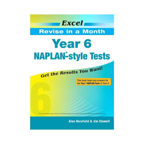 Excel Revise in a Month Year 6 Naplan-style Tests