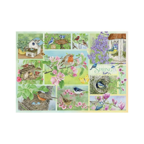 Cobble Hill - Garden Birds In Spring 500XL pieces