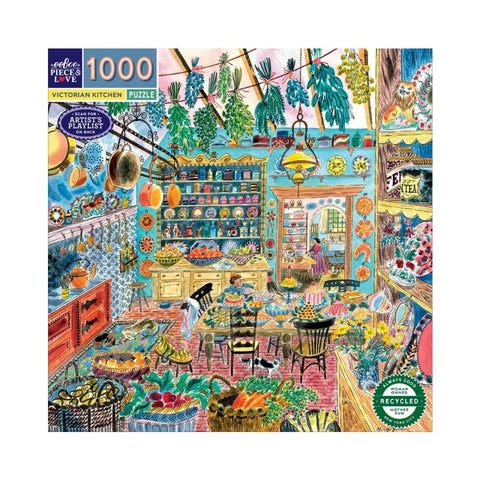 EeBoo – Victorian Kitchen  1000 Pc Puzzle