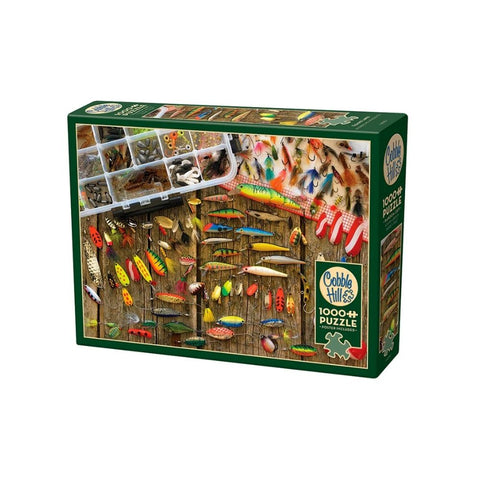 Cobble Hill - Fishing Lures 1000-piece puzzle