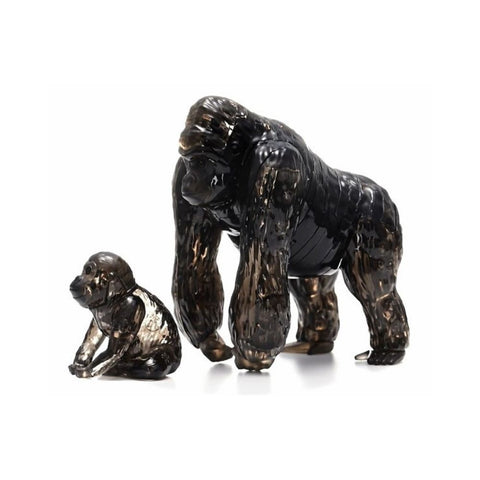 Crystal Puzzle 3D Gorilla & Baby 48 pieces