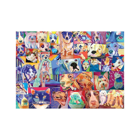 Gibsons - The World of Cats & Dogs 1000-piece puzzle