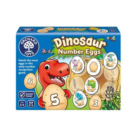 Dinosaur Number Eggs