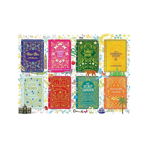 Gibsons - Classic Book Covers 1000-piece puzzle