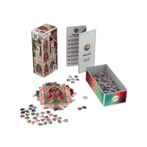 IELLO Puzzle - Twist Royal Visit 500 pieces