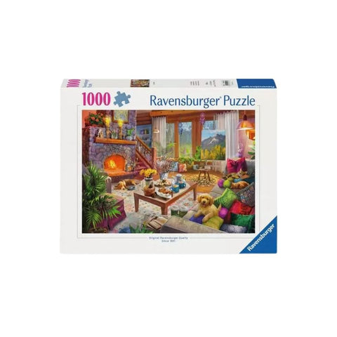 Ravensburger - Cozy Cabin 1000 pieces