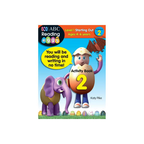 ABC Reading Eggs Activity Book 2 Ages 4-6