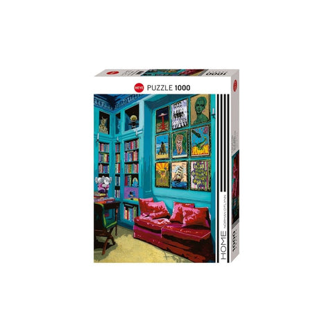 Heye - Room With Red Sofa 1000-piece puzzle