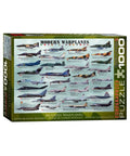 Eurographics - Modern Warplanes 1000-piece puzzle