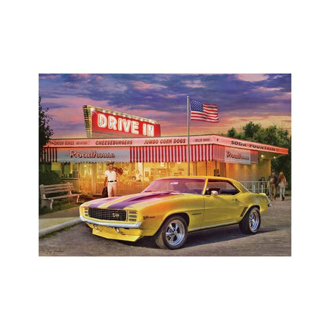 Eurographics - Daytona Yellow Zeta 1000-piece puzzle