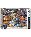 Eurographics - Globetrotter World 1000-piece puzzle