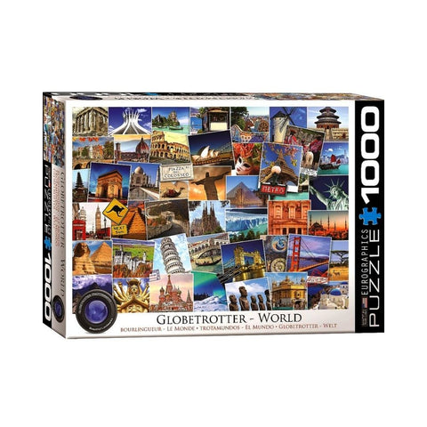 Eurographics - Globetrotter World 1000-piece puzzle