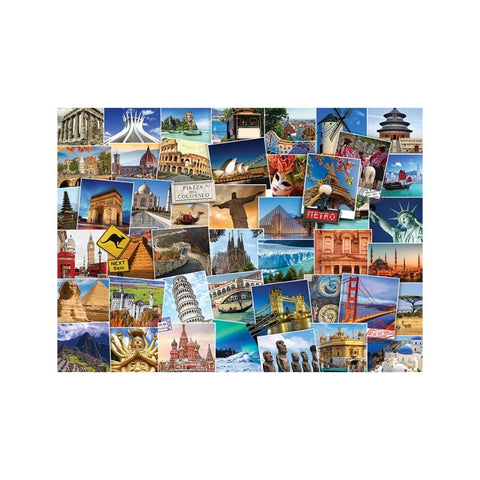 Eurographics - Globetrotter World 1000-piece puzzle