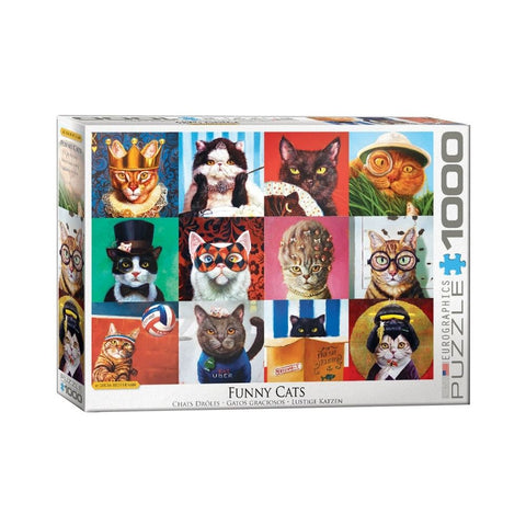 Eurographics - Funny Cats 1000-piece puzzle